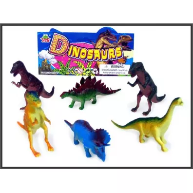 Dinozaur 12cm 6szt/opak