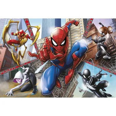 Puzzle 104 el. Maxi SuperColor. Spider-man Clementoni