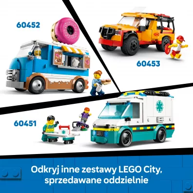 LEGO City Wakacyjny kamper pe�en przyg�d 60454