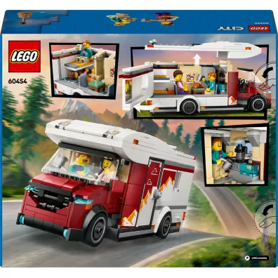 LEGO City Wakacyjny kamper pe�en przyg�d 60454