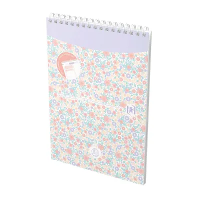 Oxford Flowers Planer dzienny A5 Floral 70 kartek