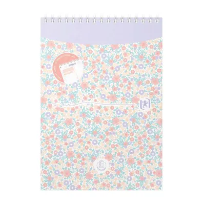 Oxford Flowers Planer dzienny A5 Floral 70 kartek