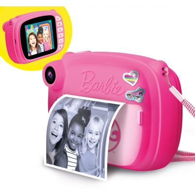 Barbie aparat fotograficzny z drukark Lisciani