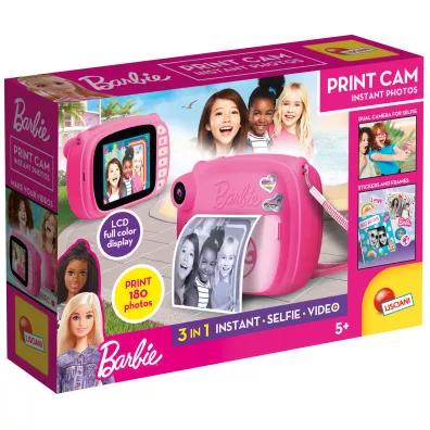 Barbie Print Cam Instant Photos Lisciani
