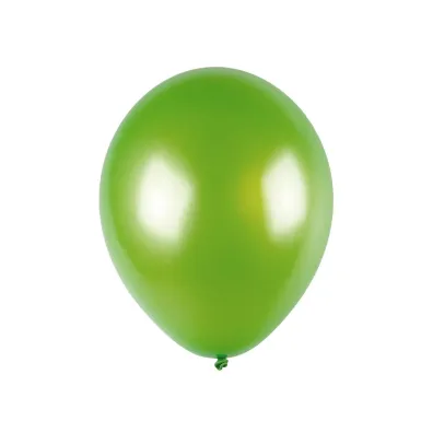 Balony metalizowane 12" jasnozielone (100 szt.)