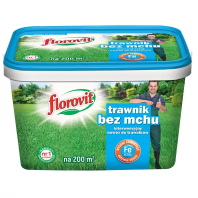 Florovit Nawz do trawnikw - trawnik bez mchu 4 kg