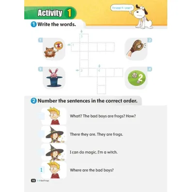 Magic Adventures Level 1. Cz�� 4. Bad Frogs + CD
