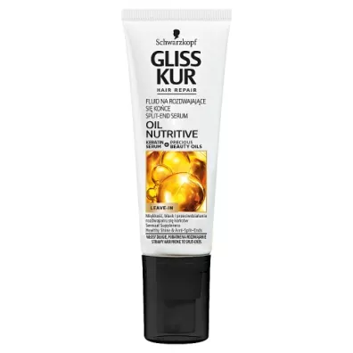 Gliss Kur Oil Nutritive Split-Ends Serum serum na zniszczone ko�c�wki 50 ml