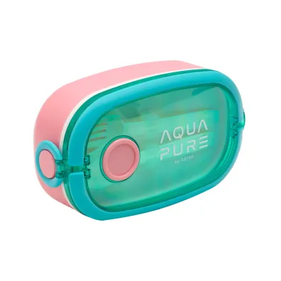 �niadani�wka Aqua Pure ze sztu�cami - mint/pink