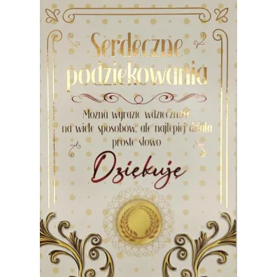 Yeku Karnet 3K Podzi�kowania