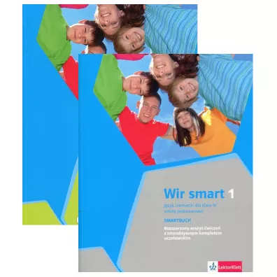 Pakiet: Wir Smart 1. Podr�cznik i rozszerzony zeszyt �wicze� do j�zyka niemieckiego dla klasy 4 szko�y podstawowej - Aleksandra Kubicka, Ewa Ksi��ek-Kempa, Ewa Wieszczeczy�ska, Giorgio Motta, Barbara Kania