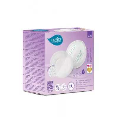 Nuvita Wk�adki laktacyjne dzie�/noc 30 szt.