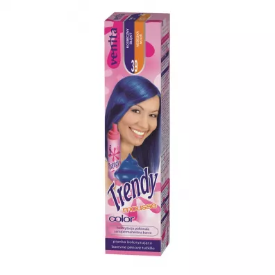 Venita Trendy Color Mousse pianka koloryzuj�ca do w�os�w 39 Kosmiczny B��kit 75 ml
