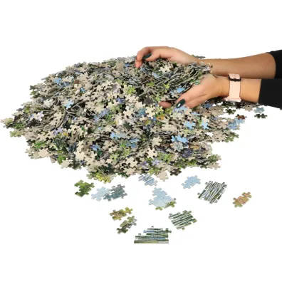 Puzzle 4000 el. Wodospady Krka, Chorwacja Castorland