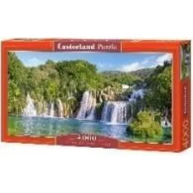 Puzzle 4000 el. Wodospady Krka, Chorwacja Castorland