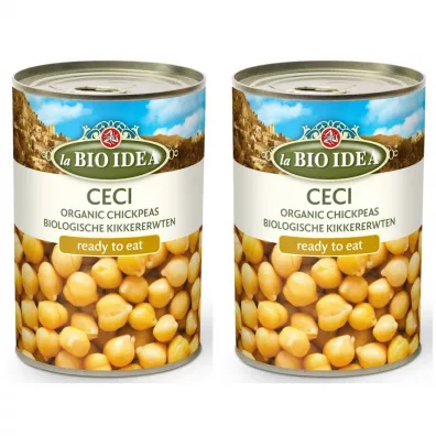 La Bio Idea Ciecierzyca konserwowa Zestaw 2 x 400 g Bio