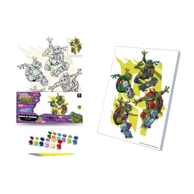 Qbee Malowanie po numerach 30x40cm ��wie Ninja