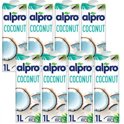 Alpro Napj kokosowy z dodatkiem ryu z wapniem i witaminami zestaw 8 x 1000 ml