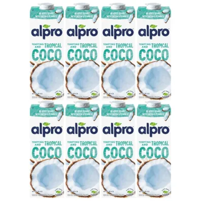 Alpro Nap�j kokosowy z dodatkiem ry�u zestaw 8 x 1 l
