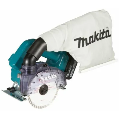 Makita Przecinarka do p�ytek 18v 125mm dcc500rte 2x5,0ah