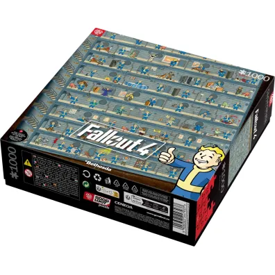 Puzzle 1000 el. Fallout 4 Perk Poster Good Loot