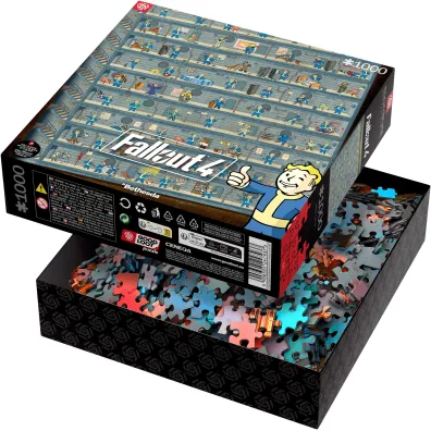 Puzzle 1000 el. Fallout 4 Perk Poster Good Loot