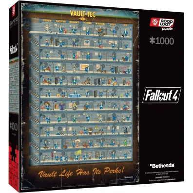 Puzzle 1000 el. Fallout 4 Perk Poster Good Loot