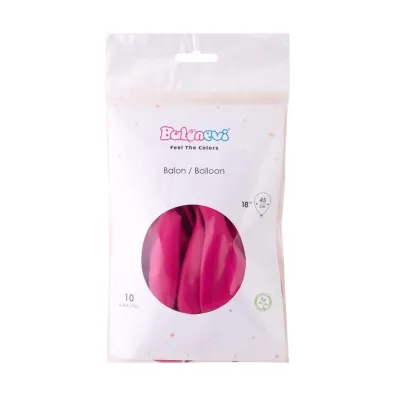 GoParty Balony lateksowe Pastel fuchsia 45cm