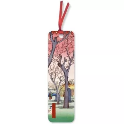 Flame Tree Zakadka do ksiki Ogrd liw Utagawa Hiroshige