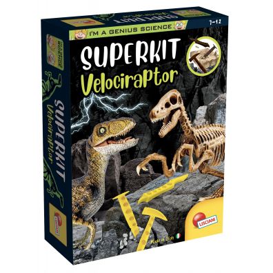 Mały Geniusz - Superkit Velociraptor Lisciani