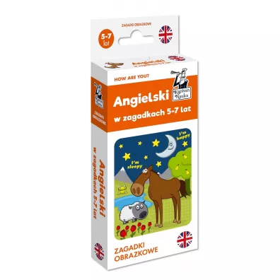 Kapitan Nauka. Angielski. Zagadki obrazkowe 5-7 lat