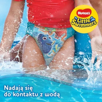Huggies Pieluchy do pywania 3-4 Little Swimmers (7-15 kg) Zestaw 3 x 12 szt.