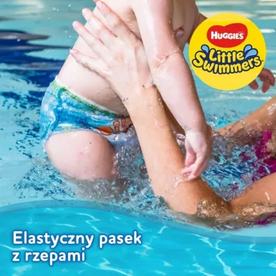 Huggies Pieluchy do pywania 3-4 Little Swimmers (7-15 kg) Zestaw 3 x 12 szt.