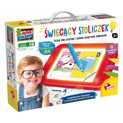 Zabawa i edukacja wieccy stoliczek Lisciani