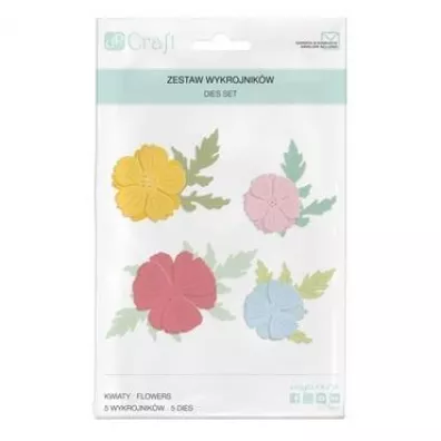 Dalprint Wykrojniki - kwiaty 5 szt.