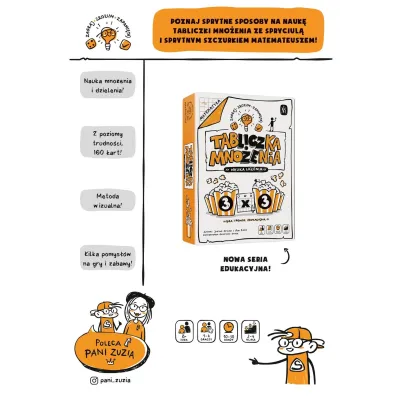 Tabliczka mno�enia. Nauka liczenia Nasza Ksi�garnia