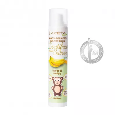 Azeta Bio Pasta do zbw dla dzieci 0-36 m - bananowa 50 ml