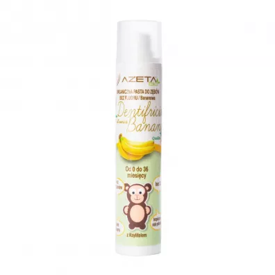 Azeta Bio Pasta do zbw dla dzieci 0-36 m - bananowa 50 ml
