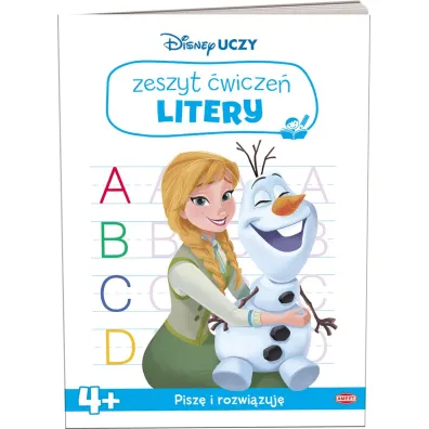 Disney uczy kraina lodu Zeszyt �wicze� Litery UDZ-9303