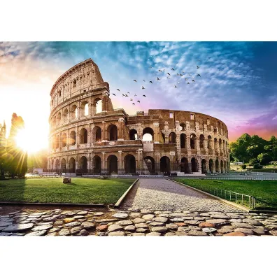 Puzzle 1000 el. Koloseum w promieniach s�o�ca Trefl