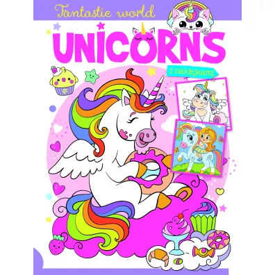 Fantastic world. Unicorns
