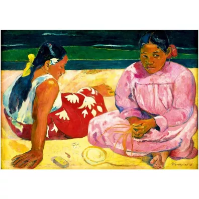 Puzzle 1000 el. Kobiety na play, Gauguin, 1891 Bluebird Puzzle