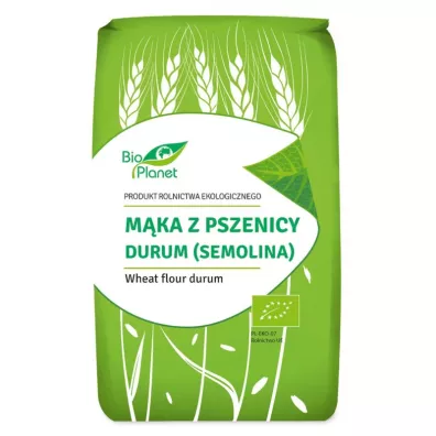 Bio Planet M�ka z pszenicy durum (semolina) 500 g Bio