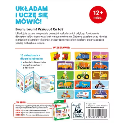 Pierwsze puzzle Auta Edgard