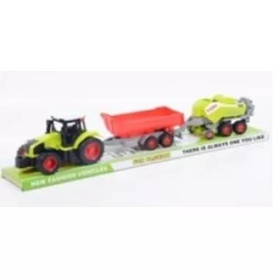 Traktor + dwie maszyny Macyszyn Toys