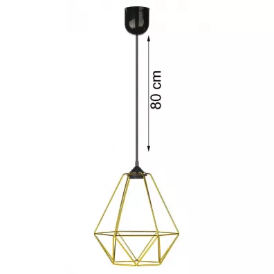 HowHomely Lampa wiszca Paris Diamond 24 cm