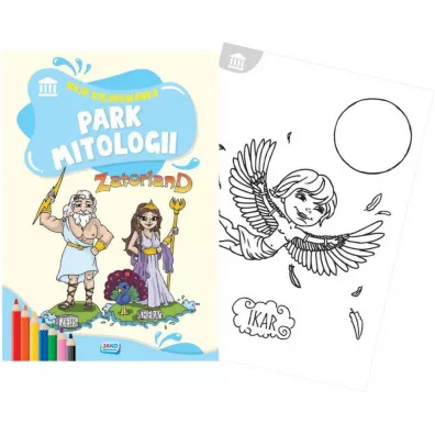 Moja kolorowanka. Park mitologii