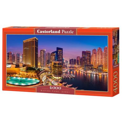 Zdjęcia - Puzzle i mozaiki Castorland Puzzle 4000 el. Marina Pano Dubaj  Outlet 