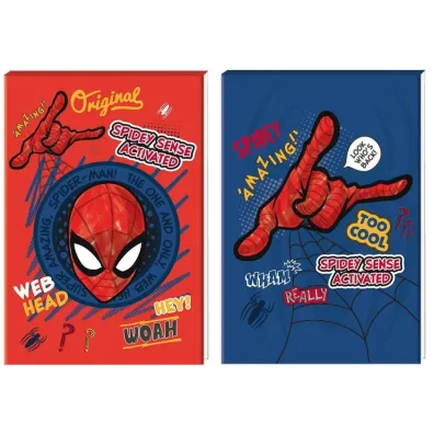 Beniamin Notes Spider Man A6 30kartek krata
