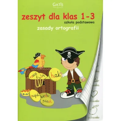 Gatis Zeszyt A5 Zasady ortografii trzy linie 32 kartki